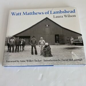 Watt Matthews of Lambshead by Laura Wilson - Blue and White Cover